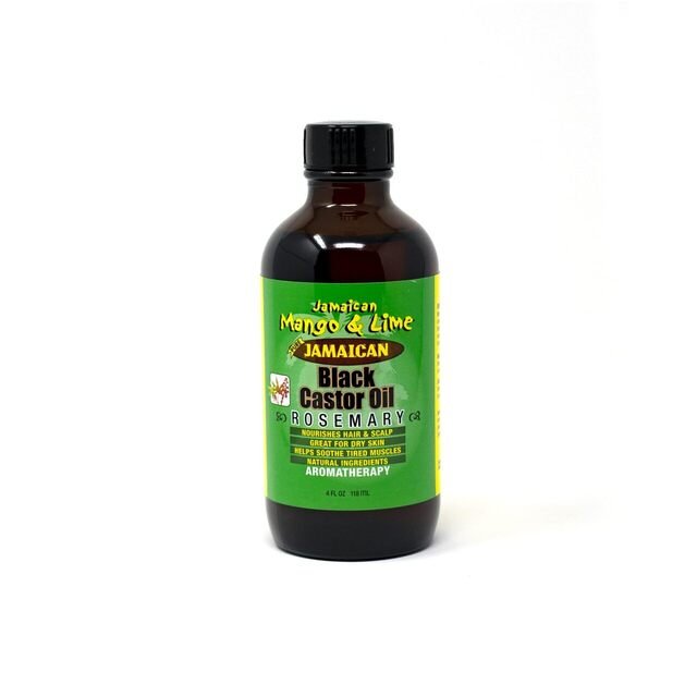 Jamaican Mango & Lime Black Castor Oil Rosemary 4oz